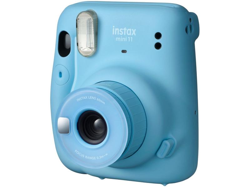Instax Mini 11 Fujifilm Azul Flash Automático - Câmeras